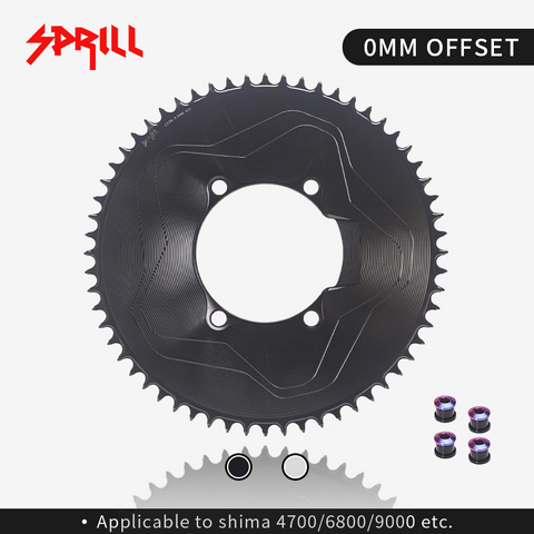 PASS QUEST X110BCD High strength AERO STAR Narrow Wide Chainring 56-66T