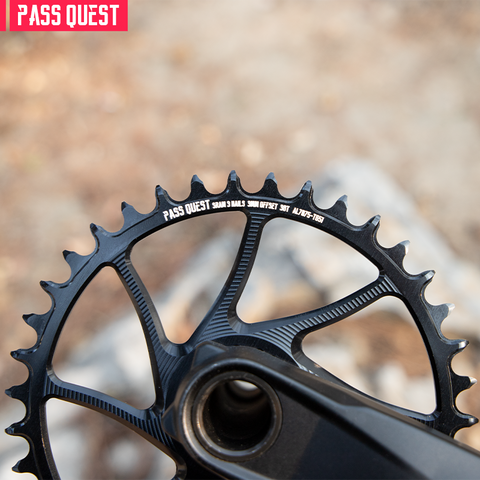 SRAM 3 Bolt (3mm offset) Round Hollow Narrow Wide Chainring