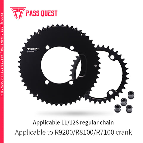 110BCD 2X R9200 R8100 R7100 Sprocket AERO Crankshaft set Road bike Gravel bike 11-12S