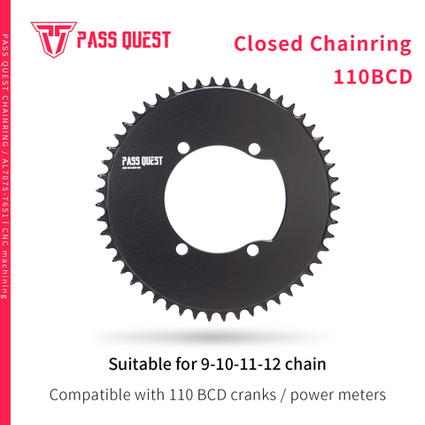 SHIMANO 110BCD Universal AERO Round Narrow Wide Chainring 44-60T