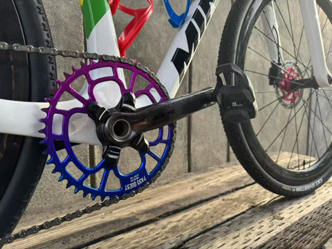 PASS QUEST Non-Standard 96BCD For Shimano Round Narrow Wide Chainring