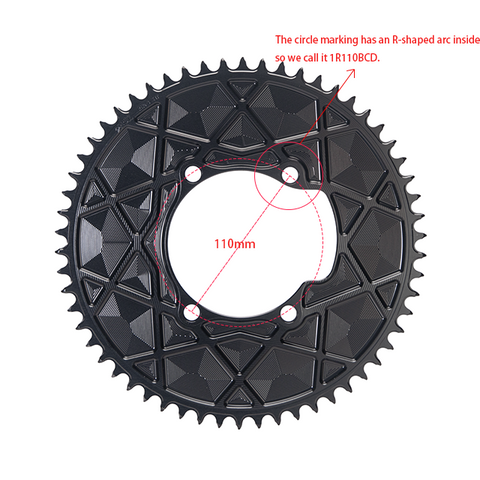 SHIMANO R8000 R7000 R9100 110BCD High strength AERO Narrow Wide Chainring