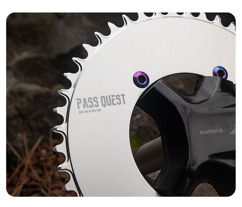 SHIMANO 110BCD Universal AERO Round Narrow Wide Chainring 44-60T
