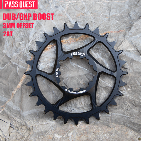 SRAM 3 Bolt (3mm offset) Round Hollow Narrow Wide Chainring – PASS