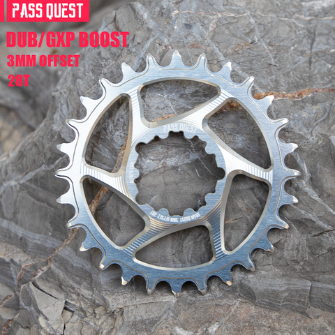SRAM 3 Bolt (3mm offset) Round Hollow Narrow Wide Chainring