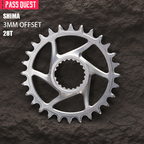 SHIMANO BOOST (3mm offset) Round Narrow Wide Chainring