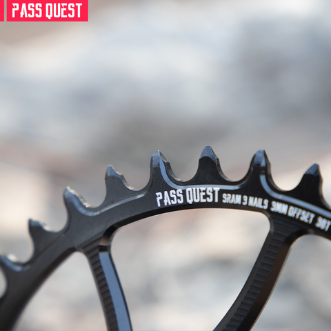 SRAM 3 Bolt (3mm offset) Round Hollow Narrow Wide Chainring