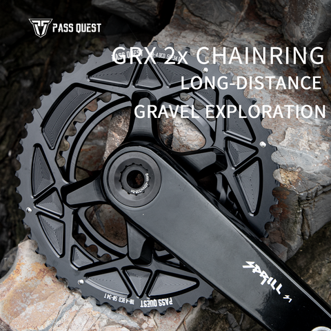 SHIMANO 2X GRX 110BCD Sprocket Crankshaft set Gravel bike 11-12S
