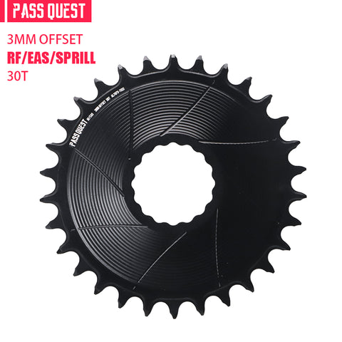 RACE FACE (3mm offset ) AERO Round Narrow Wide Chainring 28-38T