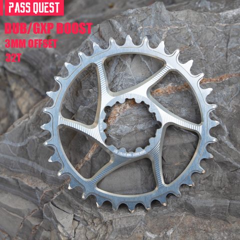 SRAM 3 Bolt (3mm offset) Round Hollow Narrow Wide Chainring