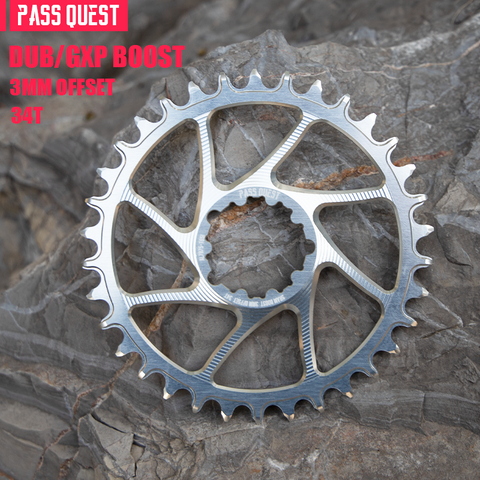 SRAM 3 Bolt (3mm offset) Round Hollow Narrow Wide Chainring