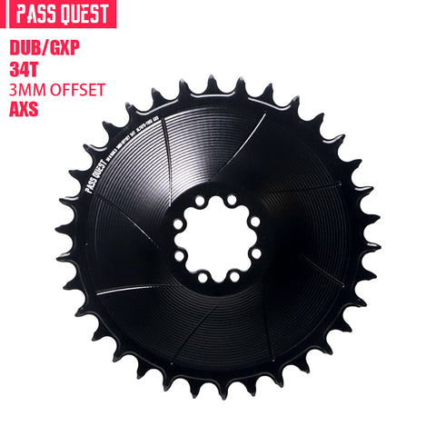 SRAM FORCE 8Nails ( 3mm offset)AXS  Mountain XX SL Narrow Wide Chainring 28-42T