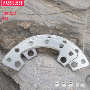 PASS QUEST Tooth guard for 104BCD M780 M610 670 street bicycle street climbing Dirt Bike MTB