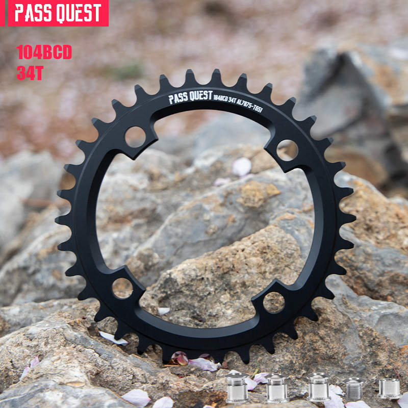 PASS QUEST Tooth guard for 104BCD M780 M610 670 street bicycle street climbing Dirt Bike MTB