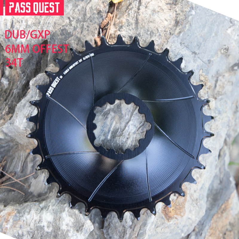 SRAM GXP/DUB ( 6mm offset) Round Narrow Wide Chainring