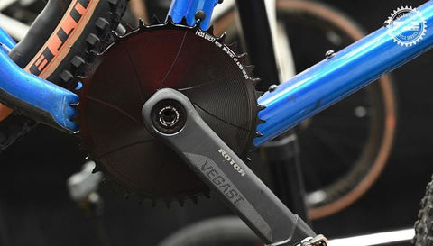 ROTOR (3mm offset ) AERO Round Narrow Wide Chainring AXS 12 Speed Chain