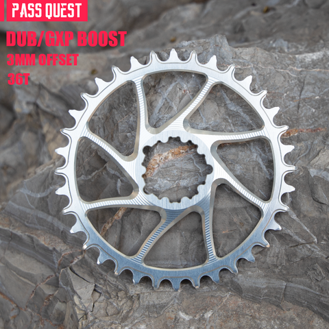 SRAM 3 Bolt (3mm offset) Round Hollow Narrow Wide Chainring