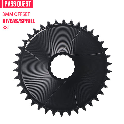 RACE FACE (3mm offset ) AERO Round Narrow Wide Chainring 28-38T