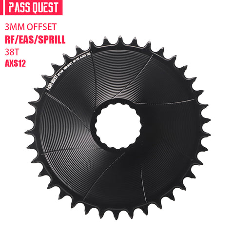 RACE FACE (3mm offset ) AXS AERO Round Narrow Wide Chainring 28-38T