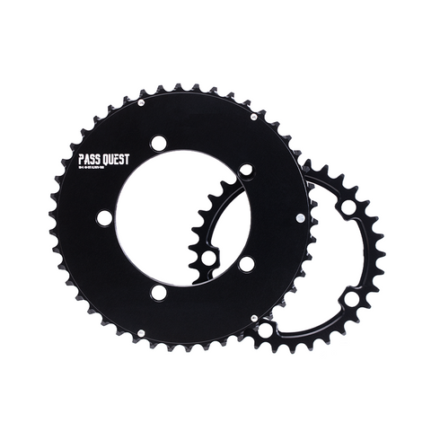 110BCD (5-bolt AERO) 2X Sprocket Round Road Bike Foldable Bicycle