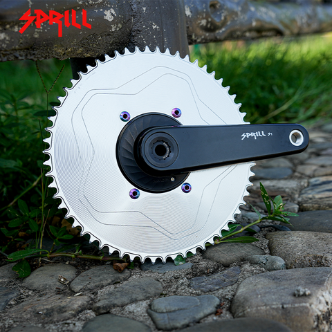 PASS QUEST X110BCD High strength AERO STAR Narrow Wide Chainring 56-66T