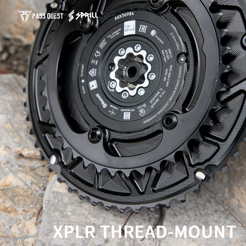 PASS QUEST 2X XPLR thread-mount AXS 12/13s Chianrings