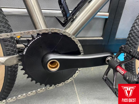 SRAM 3 Bolt (3mm offset) AXS AERO Narrow Wide Chainring 28-38T