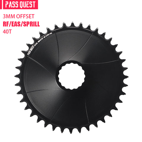 RACE FACE (3mm offset ) AERO Round Narrow Wide Chainring 40-56T