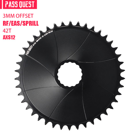 RACE FACE (3mm offset ) AXS AERO Round Narrow Wide Chainring 40-56T