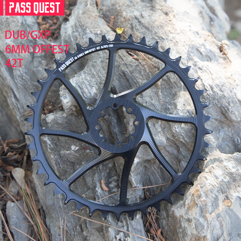 GXP 8 Nails (6mm offset)  Round  XX SL Narrow Wide Chainring