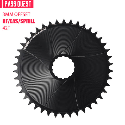 RACE FACE (3mm offset ) AERO Round Narrow Wide Chainring 40-56T