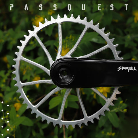 RACE FACE (3mm offset ) Hollow GRAVEL/ROAD Narrow Wide Chainring 40-54T
