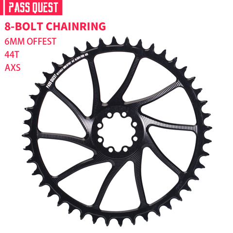 SRAM 8 Bolt (6mm offset) Hollow Round XX SL Narrow Wide Chainring 38-46T