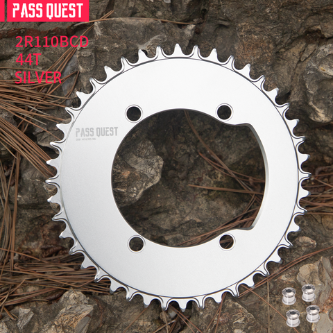 SHIMANO 110BCD Universal AERO Round Narrow Wide Chainring 44-60T