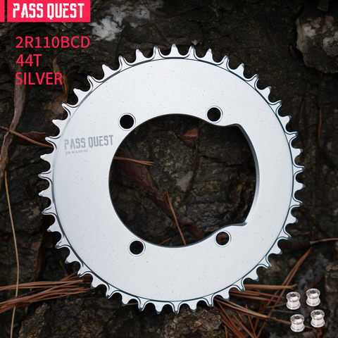 SHIMANO 110BCD Universal AERO Round Narrow Wide Chainring 44-60T