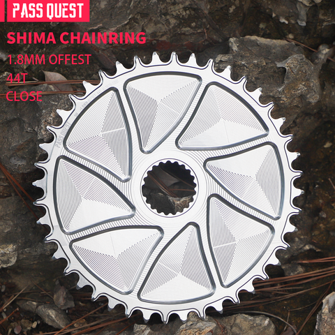 SHIMANO (1.8mm offset) GRAVEL/ROAD Narrow Wide Chainring 40-48T