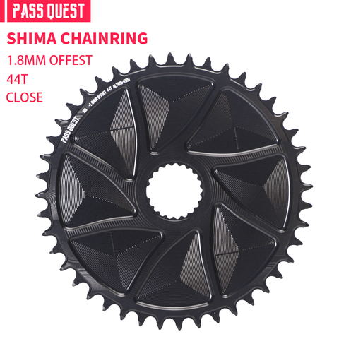 SHIMANO (1.8mm offset) GRAVEL/ROAD Narrow Wide Chainring 40-48T