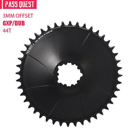 SRAM 3 Bolt (3mm offset) AERO GRAVEL/ROAD Narrow Wide Chainring 40-56T