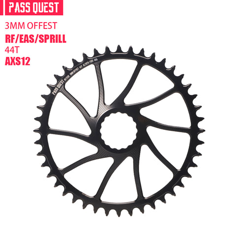 RACE FACE (3mm offset ) AXS Round Narrow Wide Chainring 40-54T