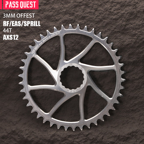 RACE FACE (3mm offset ) AXS Round Narrow Wide Chainring 40-54T