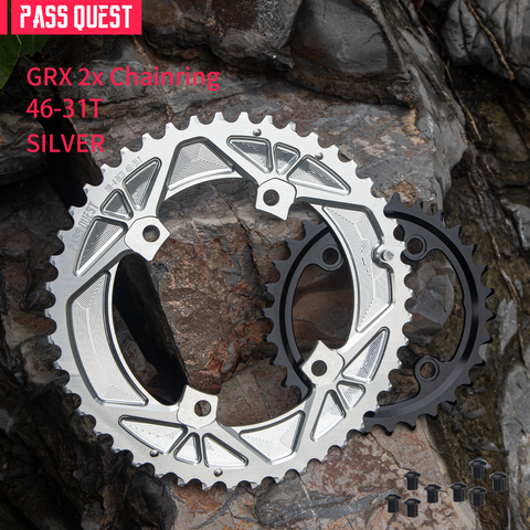 SHIMANO 2X GRX 110BCD Sprocket Crankshaft set Gravel bike 11-12S