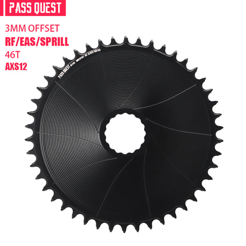 RACE FACE (3mm offset ) AXS AERO Round Narrow Wide Chainring 40-56T