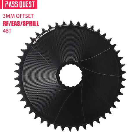 RACE FACE (3mm offset ) AERO Round Narrow Wide Chainring 40-56T