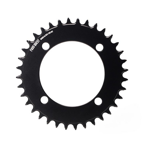 PASS QUEST 104BCD AERO Round Fade Color Narrow Wide Chainring