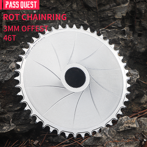 ROTOR (3mm offset ) AERO Round Narrow Wide Chainring