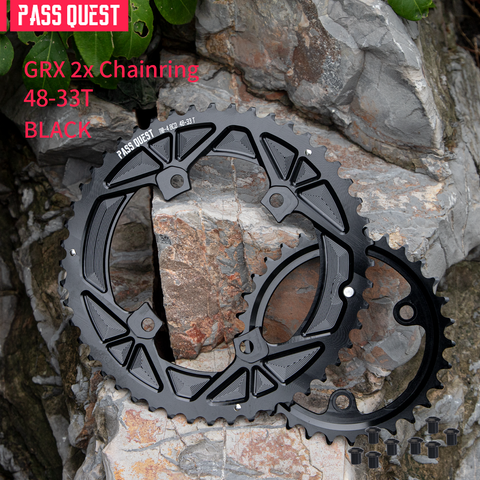 SHIMANO 2X GRX 110BCD Sprocket Crankshaft set Gravel bike 11-12S