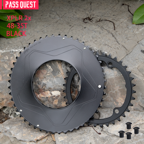 PASS QUEST 2X XPLR thread-mount AXS 12/13s Chianrings