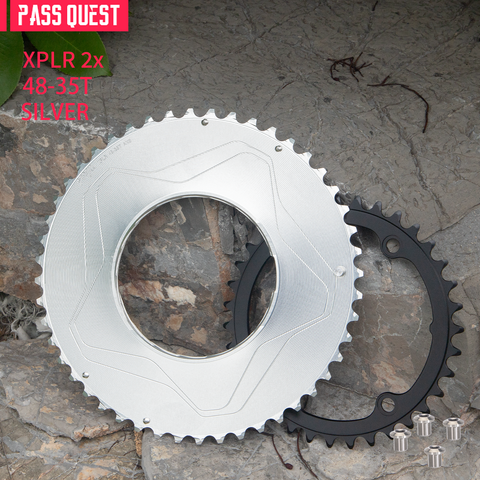 PASS QUEST 2X XPLR thread-mount AXS 12/13s Chianrings