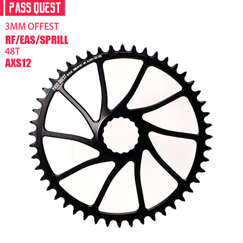 RACE FACE (3mm offset ) AXS Round Narrow Wide Chainring 40-54T