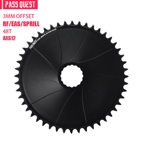 RACE FACE (3mm offset ) AXS AERO Round Narrow Wide Chainring 40-56T